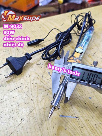 Mỏ hàn chì điều chỉnh nhiệt độ Maxsupe M-9032 80W dài 250mm
