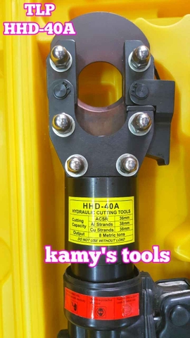 Kìm cắt cáp thủy lực TLP 10 tấn HHD-40A đồng nhôm cáp bọc thép dây nhôm lõi thép 40mm