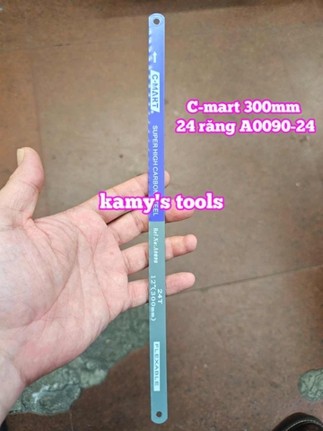 Lưỡi cưa sắt thép C-mart 12 inch 300mm 18 răng 24 răng A0090-18 A0090-24