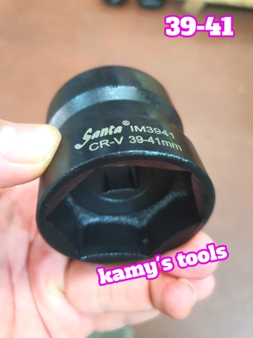 Đầu tuýp khẩu 2 đầu 39mm 41mm và 34mm 46mm lỗ vuông 1/2 inch thép đen cao cấp