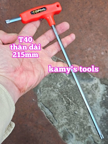 Lục giác bông sao hoa thị cán chữ T TOP GOLD T10 T15 T20 T25 T27 T30 T40