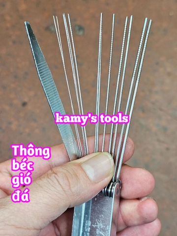 Dụng cụ thông béc hàn cắt gió đá kamytools