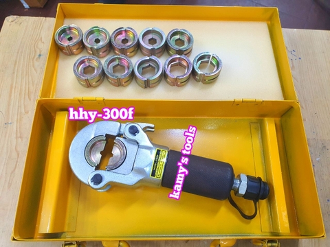 Đầu ép cos thủy lực HHY-300F TLP lực ép 6.5 tấn 16-300mm2