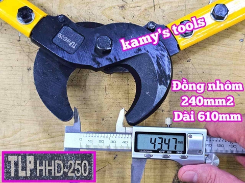 Kìm cắt cáp cơ bằng tay TLP HHD-250 cắt đồng nhôm 240mm2 dài 610mm
