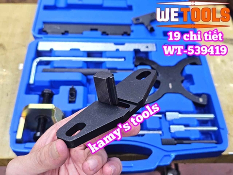 Bộ dụng cụ cân cam dưỡng đặt cam xe Ford Mazda 19 chi tiết Wetools WT-539419