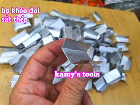 Khóa bọ sắt dùng cho dây đai sắt thép 16mm 19mm 32mm bán theo từng kg