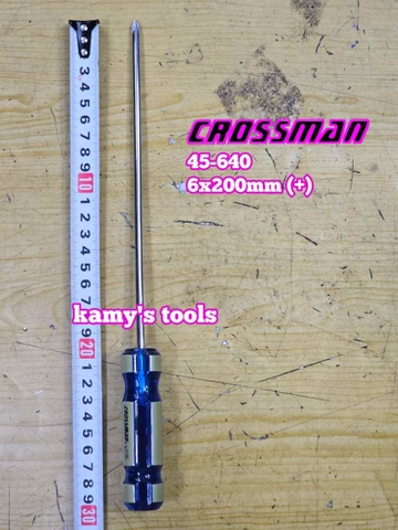 Tua vít bake dẹp 6mm PH2 Crossman dài 150mm 200mm 300mm 45-635 45-615 45-640 45-620 45-650 45-630