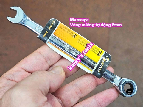 Cờ lê vòng miệng tự động Maxsupe 8mm 10mm 12mm 13mm 14mm 15mm 17mm 19mm M-7641 M-7643 M-7645 M-7646 M-7647 M-7648 M-7650 M-7652