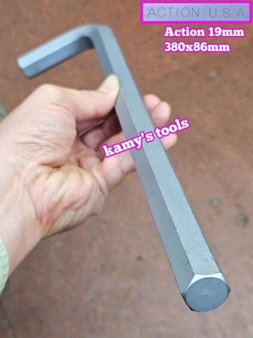 Lục giác đầu bằng  Action 19mm dài 380mm ACK-62219