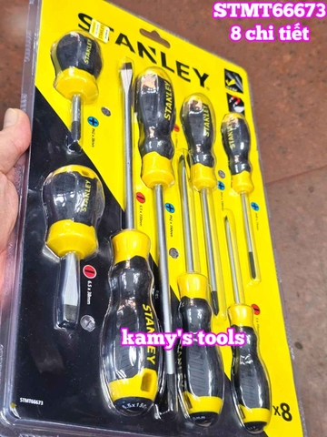 Bộ tua vít 8 chi tiết Stanley STMT66673