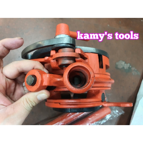 Dụng cụ ren ống bằng tay Long Shun 1/2-2 inch model 60W ren 21mm 27mm 34mm 42mm 49mm 60mm, đầu bò ren ống bằng tay