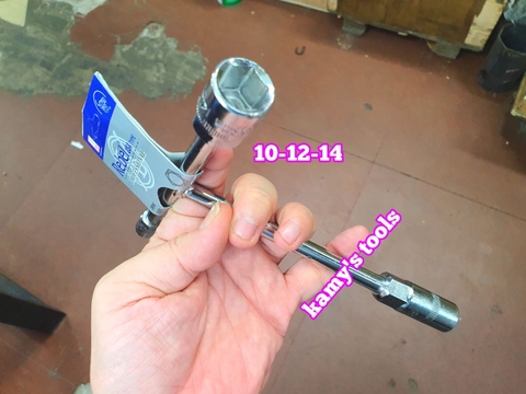 Cần tuýp điếu chữ T 3 đầu 8mm 10mm 12mm (8-10-12) và 10mm 12mm 14mm (10-12-14) Rebel
