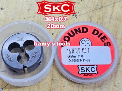 Bàn ren SKC M4x0.7 (4x0.7) đường kính 13/16 inch 20mm SKC-432004A