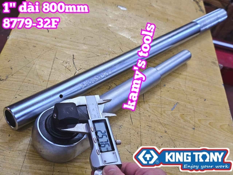 Cần tuýp tự động 1 inch dài 32 inch 800mm Kingtony 8779-32F