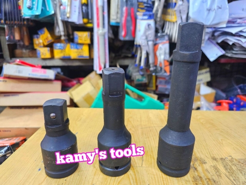 Cần nối khúc nối tuýp 1 inch dài 4 inch 105mm 6 inch 150mm 8 inch 200mm thép đen cao cấp