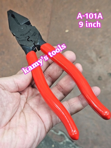 Kìm điện có bấm cos 9 inch 225mm Barker A-101A