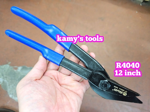 R4040 Kéo cắt đai sắt thép Rur 12 inch 300mm cắt đai sắt 20mm dày 1.2mm trở lại
