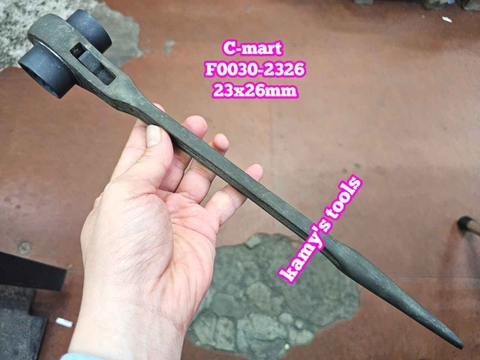 Cờ lê đuôi chuột tự động C-mart 21x23, 21x26, 22x24, 23x26, F0030-2123 F0030-2126, F0030-2224, F0030-2326