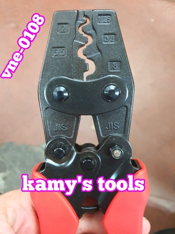 Kìm bấm cos nhanh trợ lực số 8 TOP 1.25 - 10mm2 model VNE-0108, kìm bấm đầu cote