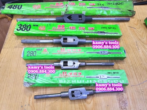 Tay quay taro tạo ren trong M3-M10, M6-M14, M8-M18, M12-M24