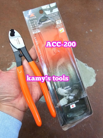 ACC-150 ACC-200 Kìm cắt cáp điện Fujiya dài 6 inch 150mm và 8 inch 200mm