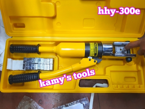 Kìm ép cos thủy lực HHY-300E TLP ép lục giác 11 tấn 16-300mm2