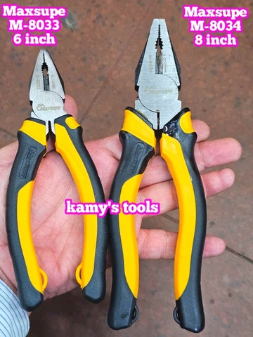 Kìm điện Maxsupe 6 inch 8 inch M-8033 M-8034