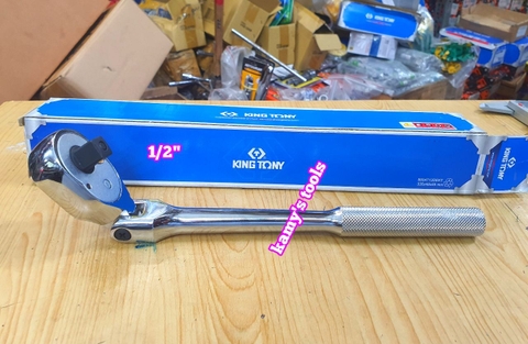 Cần siết tự động đầu lắc léo 1/2 inch Kingtony model 4781-12 dài 300mm 32 răng