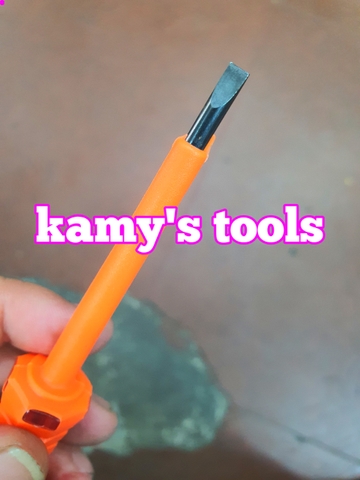 Bút thử điện chống va đập bake dẹp 4mm Kapusi model K-9086 K-9087, vít thử điện