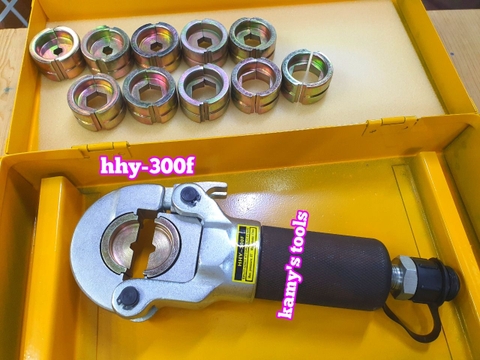 Đầu ép cos thủy lực HHY-300F TLP lực ép 6.5 tấn 16-300mm2
