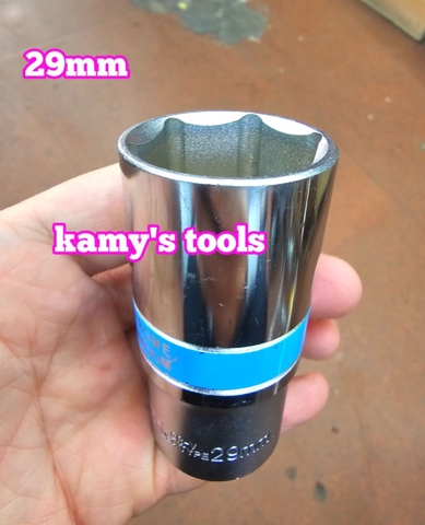 Tuýp 1/2 inch trắng dài Luxtop 25mm 26mm 28mm 29mm