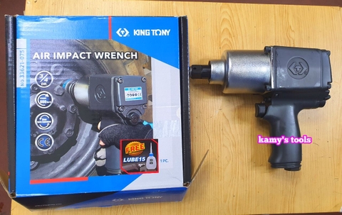 Sung xiết vặn ốc tháo mở bulong 3/4 inch 1085Nm Kingtony 33621-075, sung bắn xiết ốc bulong