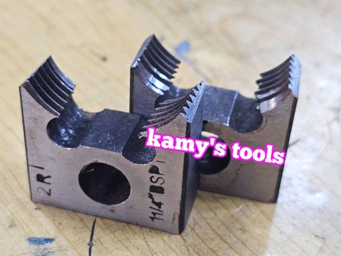 Dao tiện ren ống bằng tay model 112 kích cỡ 21mm 27mm 34mm 42mm 19mm 25mm 31mm bước ren BSPT Wetools