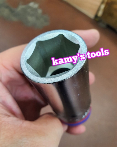 Đầu tuýp khẩu 3/4 inch 6 cạnh trắng dài 90mm 23mm 24mm 26mm 27mm 28mm 623523M 623524M 623526M 623527M 623528M