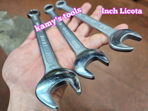 Cờ lê vòng miệng hệ inch Licota 5/8 inch 11/16 inch 3/4 inch Awt-Ers0007 Awt-Ers0008 Awt-Ers0009