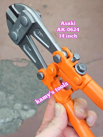 Kìm cộng lực cắt sắt kẽm 14 inch 350mm Asaki AK-0624