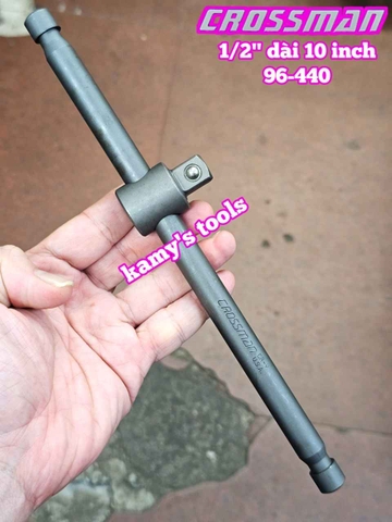 Cần tuýp trượt kéo 1/2 inch Crossman dài 10 inch 250mm 96-440