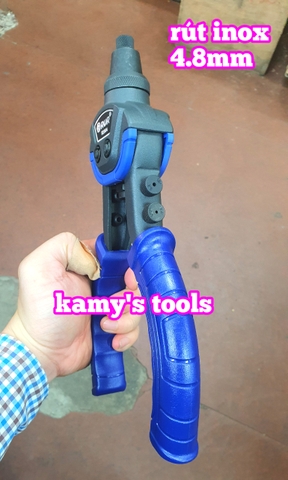 Kìm rút đinh tán rút rive nhôm inox cộng trợ lực Rur R2004