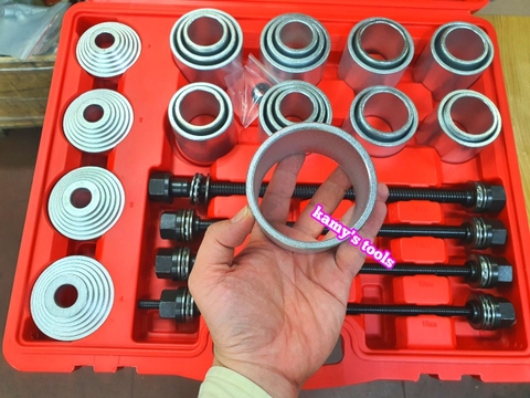 Bộ dụng cụ vam cảo ổ bi bạc đạn bánh trước 28 chi tiết kamytools
