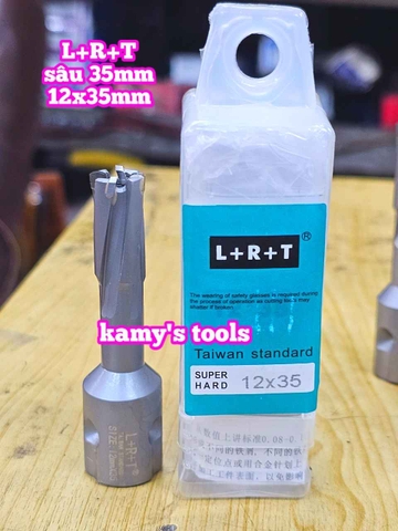 Mũi khoan từ có hợp kim L+R+T dài 35mm cỡ 12mm 13mm 14mm 15mm 16mm 17mm 18mm 19mm 20mm