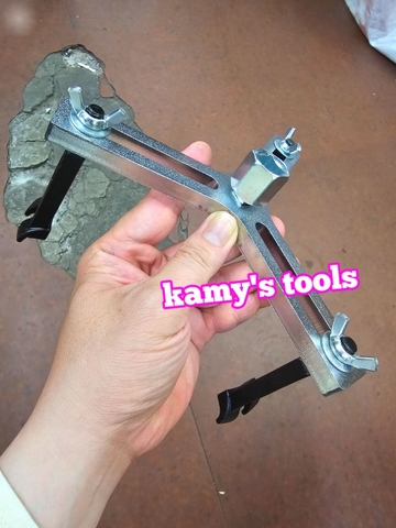 Vam cảo tháo mở nắp bình xăng 3 chân 38mm-168mm dạng trượt kamytools