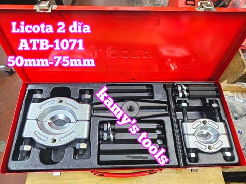 Bộ cảo bạc đạn 2 đĩa 50mm-75mm Licota ATB-1071