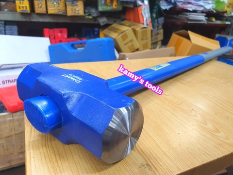 Búa thép đầu lục giác cán cao su 6LB 8LB 10LB C-mart model G0006-6 G0006-8 G0006-10