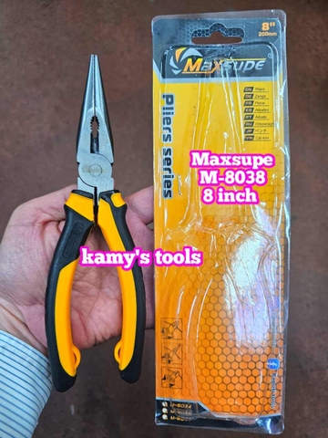 Kìm nhọn Maxsupe 6 inch 8 inch M-8036 M-8038