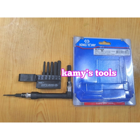 Bộ vít lục giác 7 cây Kingtony Model 2138PR