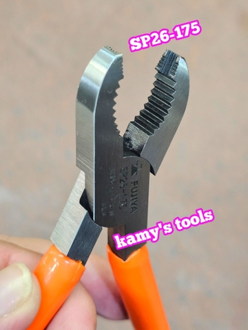 SP26-175 Kìm vặn đầu ốc vít bị hư đầu Fujiya 7 inch 175mm mở từ M2-M6