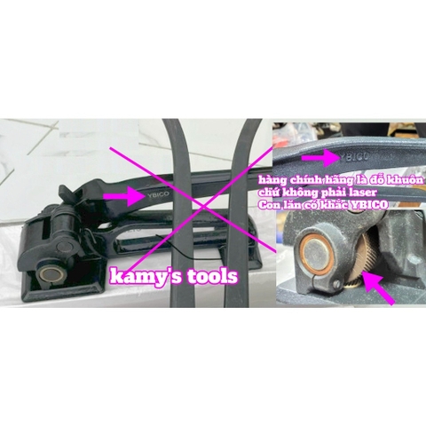 Dụng cụ đóng đai sắt thép 16mm 19mm S290 C3105 C3106 chính hãng ybico đài loan