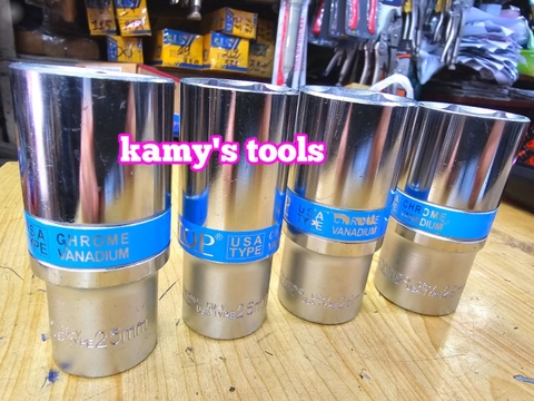 Tuýp 1/2 inch trắng dài Luxtop 25mm 26mm 28mm 29mm