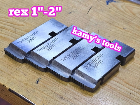 1-2 inch Dao tiện ren ống Rex hiệu Unir BSPT bản dao 27mm WTUR-0102