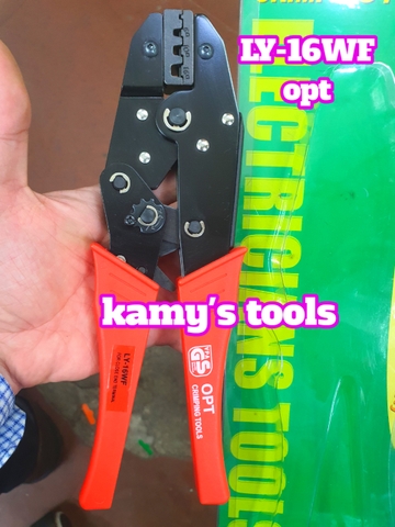 Kìm bấm cos pin tròn rỗng SN-16WF OPT 6-16mm2